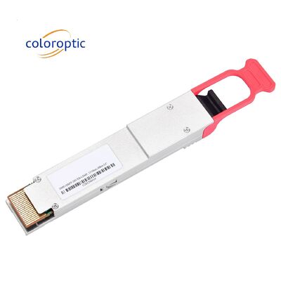 200G QSFP-DD LR4 módulo de transceptor óptico 10km com DDM em tempo real completo