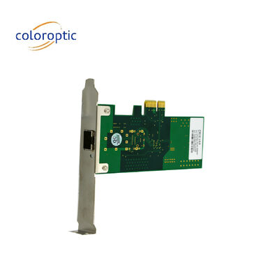Cartão Gigabit Infiniband Pcie Single Port Optical NIC Cartão Pcie