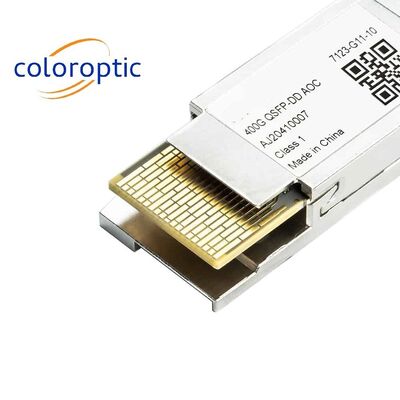 400G QSFP112 FR4 WITH DUAL CDR para aplicações Ethernet de 400Gbps através de um MPO-12